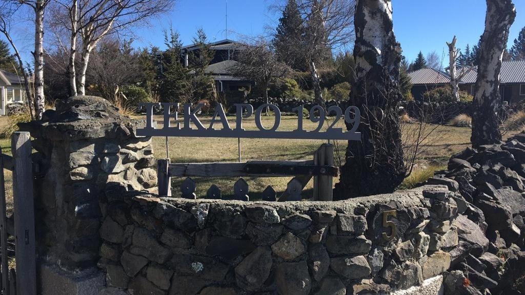 Tekapo1929 Lakefront Villa Lago Tékapo Exterior foto